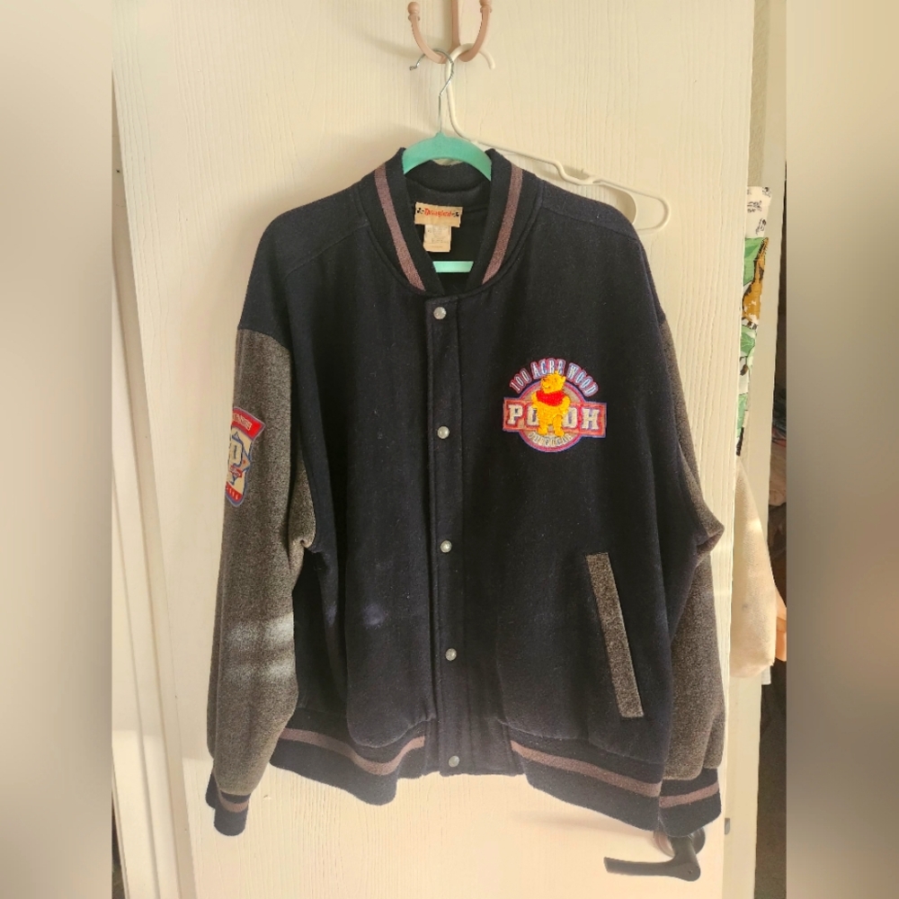 Vintage Disney Winnie The Pooh Varsity Jacket